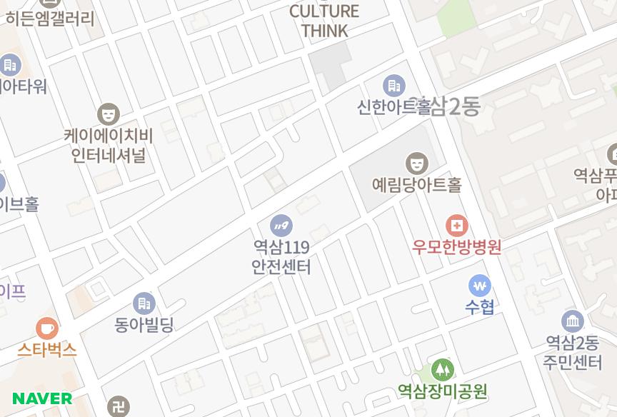서울특별시 강남구 역삼동 세방하이빌 위치·실거래 시세 지도