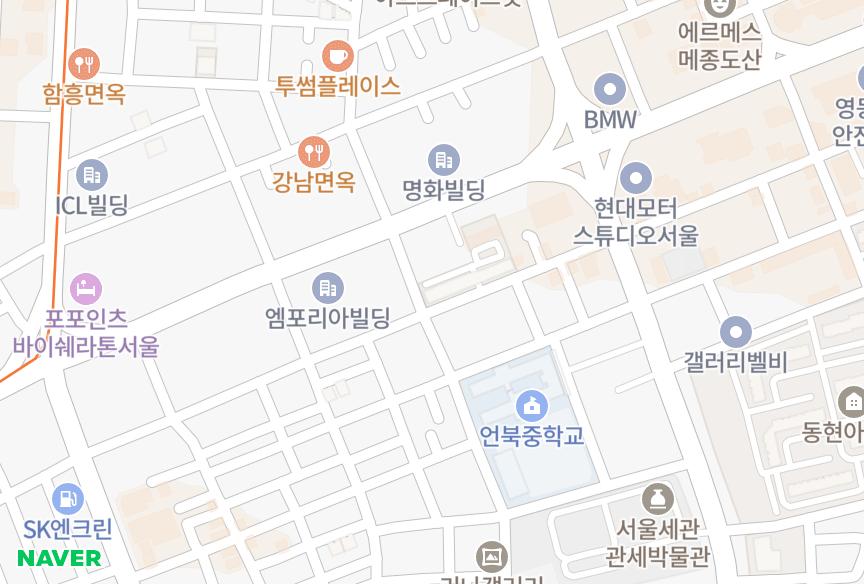 서울특별시 강남구 논현동 청학아파트에이동,비동,씨동 위치·실거래 시세 지도