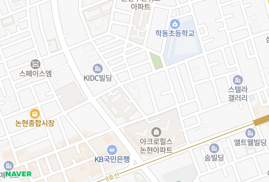 서울특별시 강남구 논현동 경남논현 위치·실거래 시세 지도