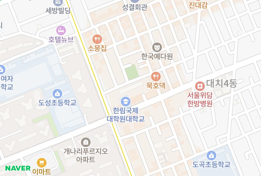 서울특별시 강남구 대치동 대치한신휴플러스 위치·실거래 시세 지도