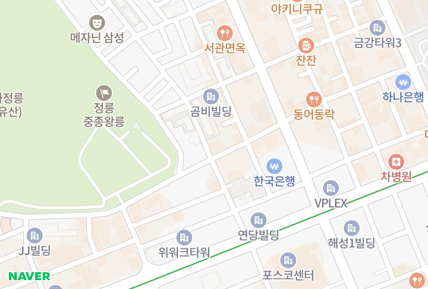 서울특별시 강남구 삼성동 풍림 위치·실거래 시세 지도