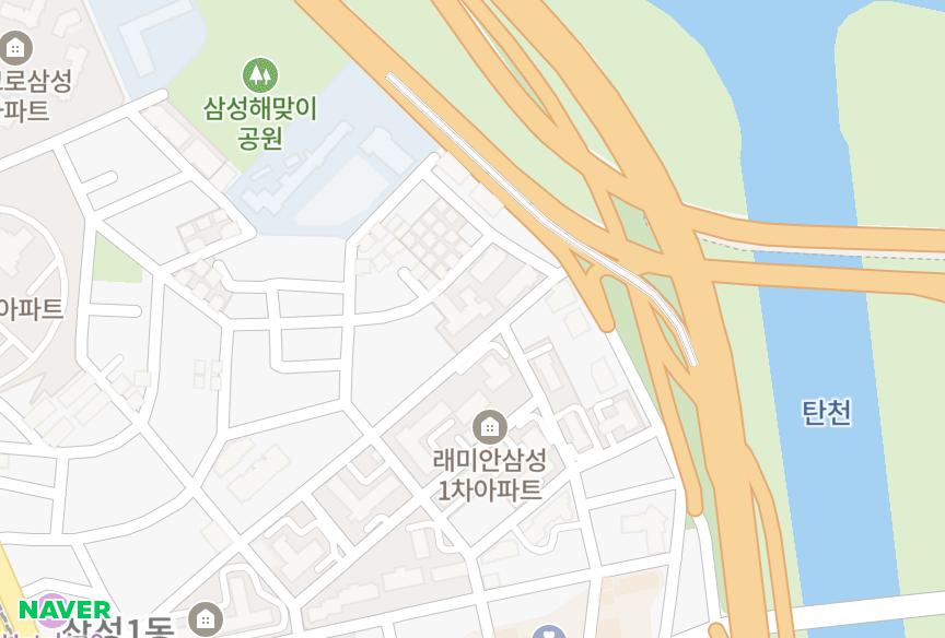 서울특별시 강남구 삼성동 삼부아그레빌 위치·실거래 시세 지도