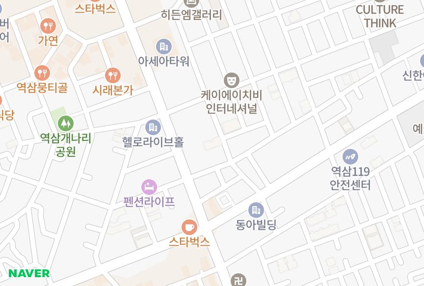 서울특별시 강남구 역삼동 역삼프리마빌 위치·실거래 시세 지도