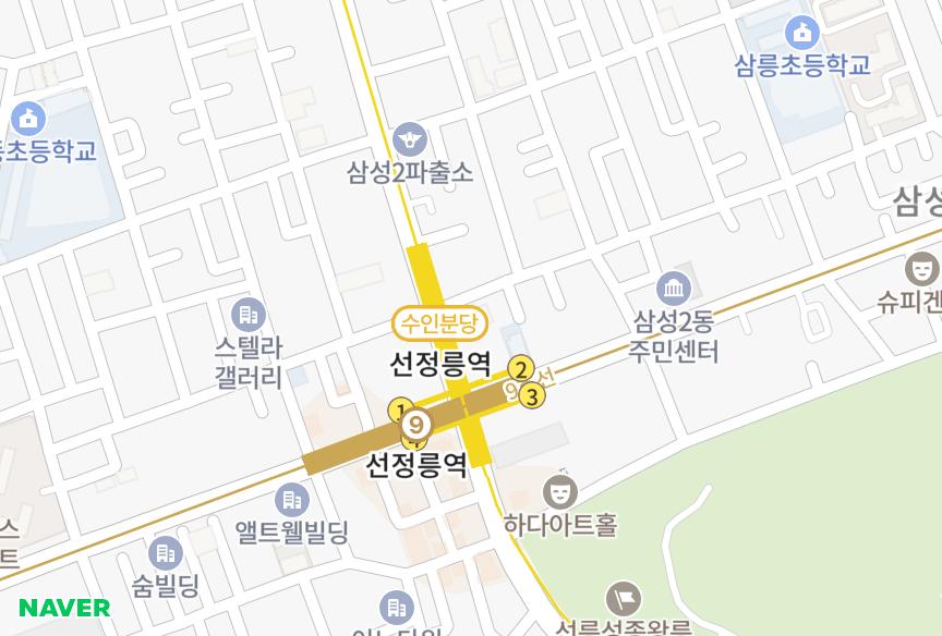 서울특별시 강남구 삼성동 호산프라자 위치·실거래 시세 지도