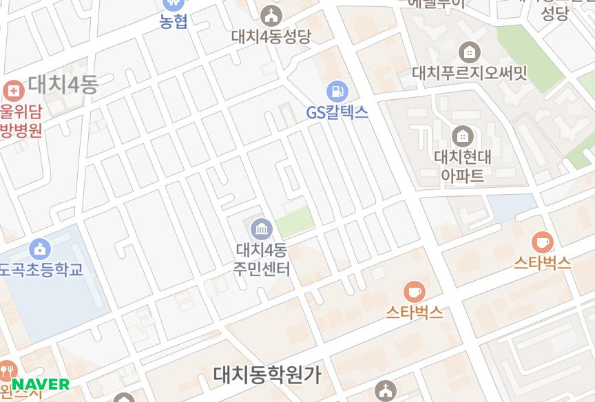 서울특별시 강남구 대치동 세연파크뷰 위치·실거래 시세 지도