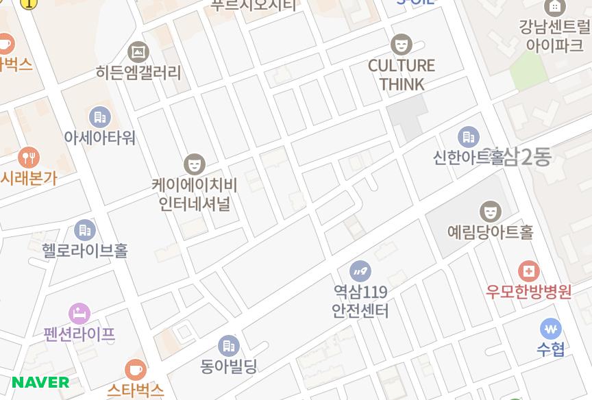 서울특별시 강남구 역삼동 세연예지향 위치·실거래 시세 지도