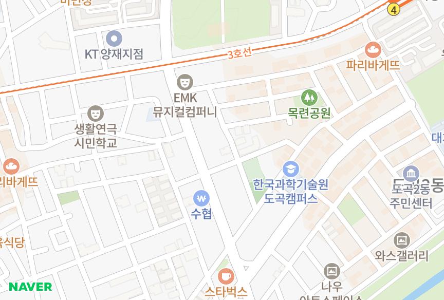 서울특별시 강남구 도곡동 도곡스타빌 위치·실거래 시세 지도