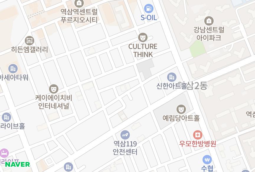 서울특별시 강남구 역삼동 명인갤러리1차 위치·실거래 시세 지도