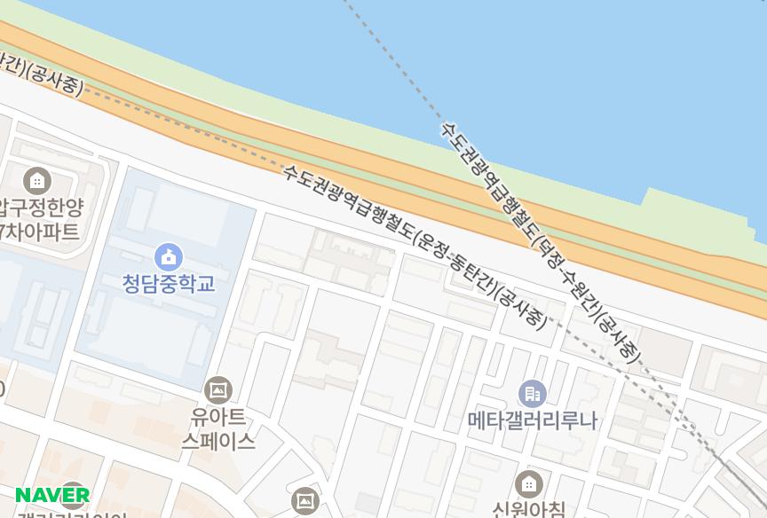 서울특별시 강남구 청담동 연세2차 위치·실거래 시세 지도