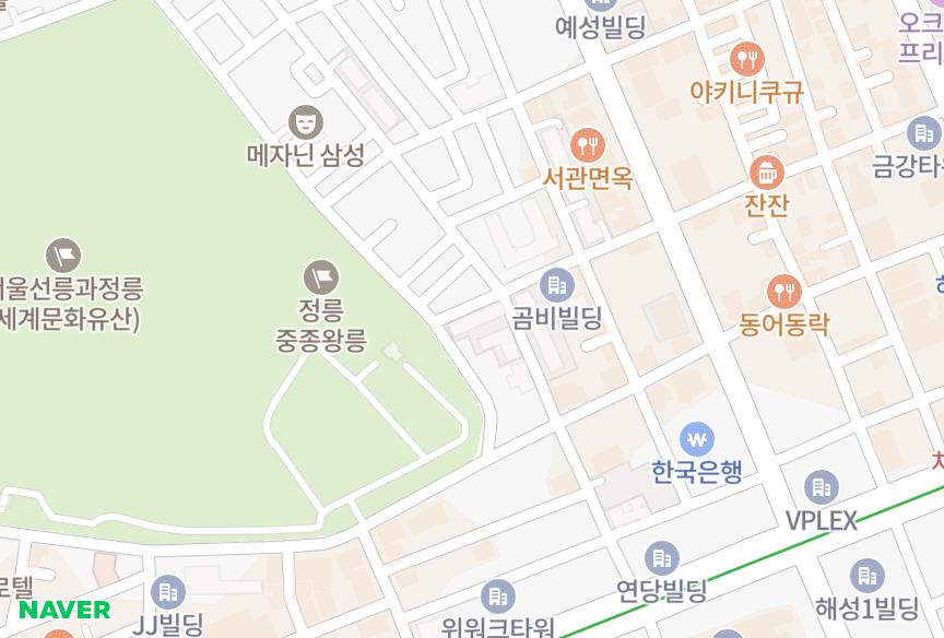 서울특별시 강남구 삼성동 삼성이안파크 위치·실거래 시세 지도