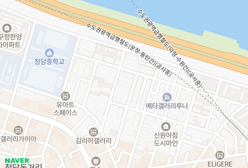 서울특별시 강남구 청담동 상지리츠빌4B 위치·실거래 시세 지도
