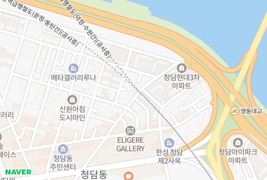 서울특별시 강남구 청담동 청담범신칼릭스빌2차 위치·실거래 시세 지도