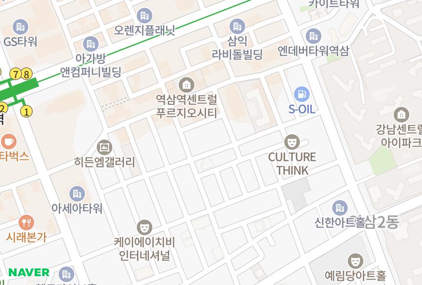 서울특별시 강남구 역삼동 프리빌리지 위치·실거래 시세 지도