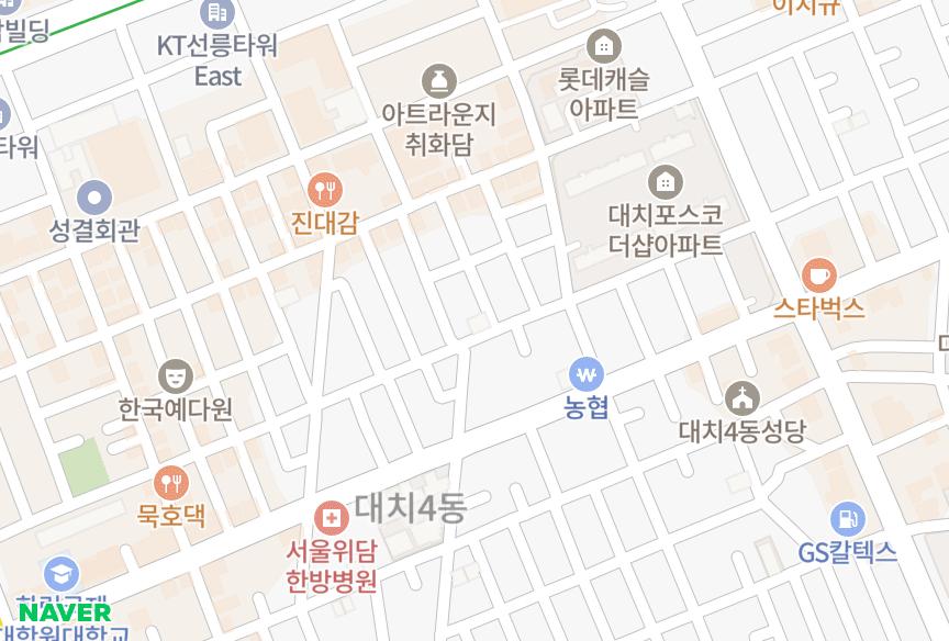서울특별시 강남구 대치동 메트로 위치·실거래 시세 지도