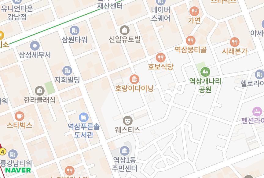 서울특별시 강남구 역삼동 역삼동EGSoulLeader(역삼동이지소울리더) 위치·실거래 시세 지도