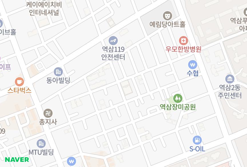 서울특별시 강남구 역삼동 쎄비앙 위치·실거래 시세 지도