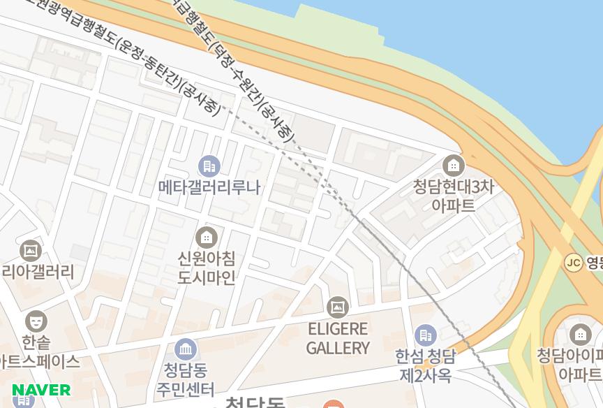 서울특별시 강남구 청담동 청담대우멤버스카운티9차 위치·실거래 시세 지도