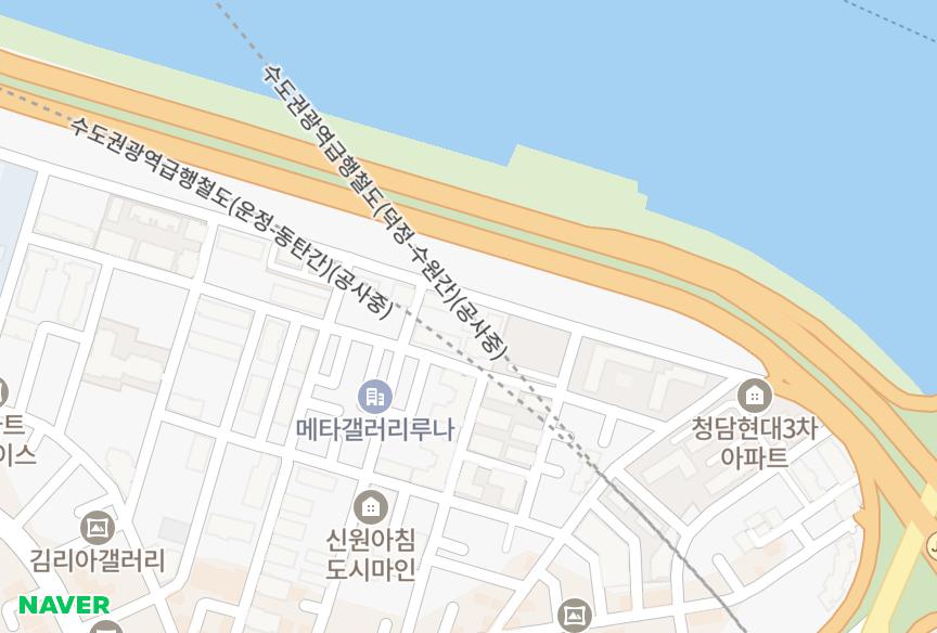 서울특별시 강남구 청담동 강변상지리츠빌 위치·실거래 시세 지도