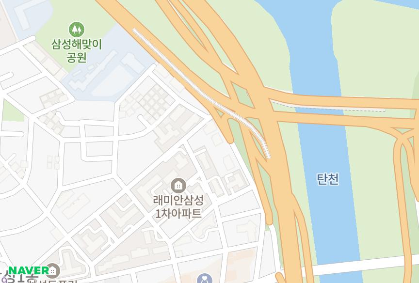 서울특별시 강남구 삼성동 삼성동골든빌 위치·실거래 시세 지도