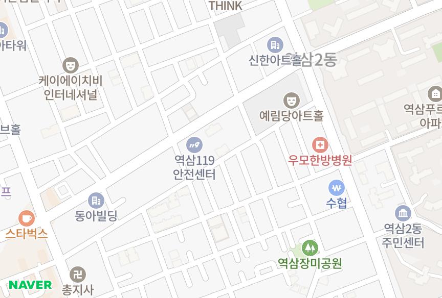 서울특별시 강남구 역삼동 세방하이빌2차 위치·실거래 시세 지도