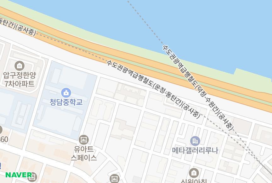 서울특별시 강남구 청담동 연세리버빌 위치·실거래 시세 지도