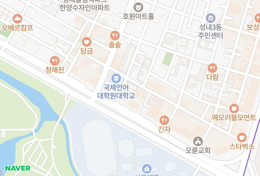 서울특별시 강동구 성내동 하나플러스 위치·실거래 시세 지도