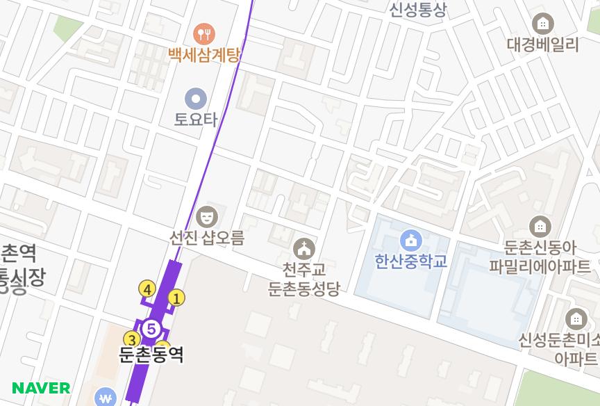 서울특별시 강동구 둔촌동 둔촌동광남캐스빌 위치·실거래 시세 지도