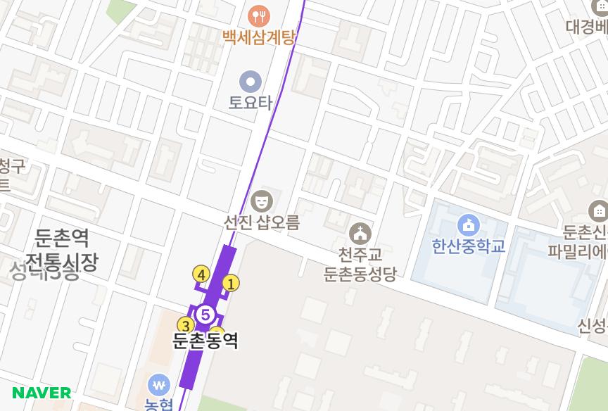 서울특별시 강동구 둔촌동 광남 위치·실거래 시세 지도