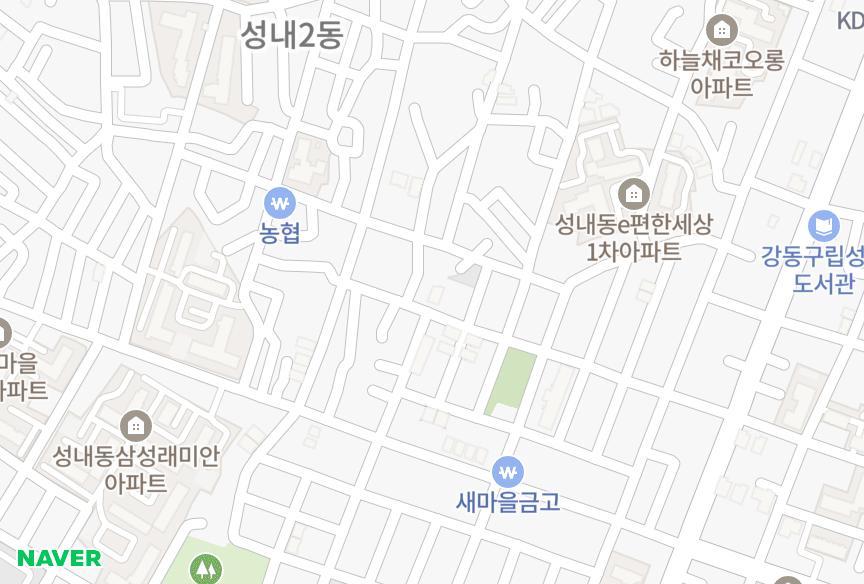 서울특별시 강동구 성내동 드림스빌 위치·실거래 시세 지도