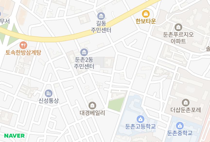 서울특별시 강동구 둔촌동 노바 위치·실거래 시세 지도