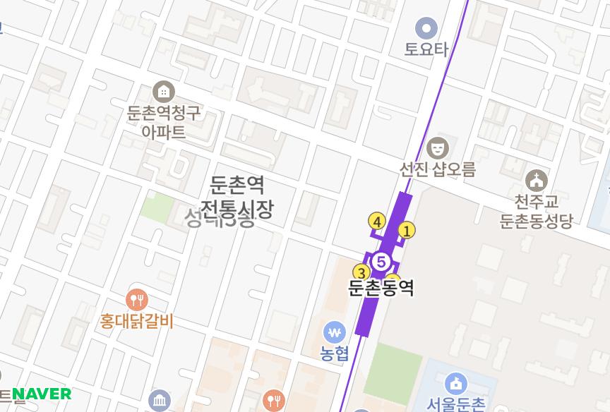 서울특별시 강동구 성내동 동일 위치·실거래 시세 지도