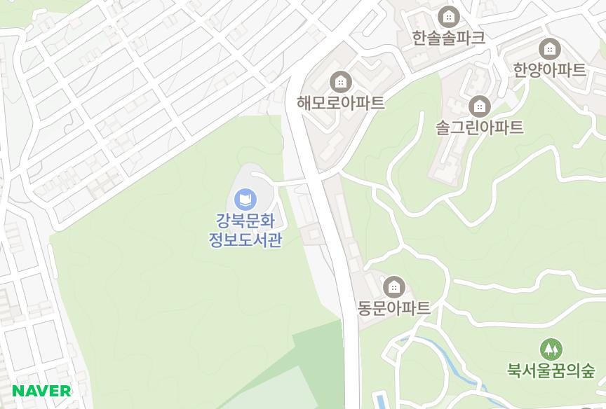 서울특별시 강북구 번동 훼미리힐 위치·실거래 시세 지도