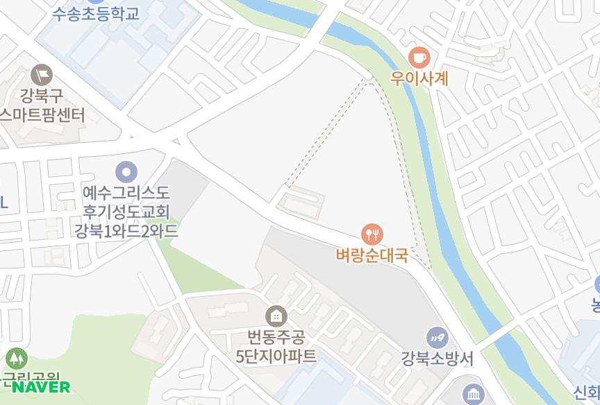 서울특별시 강북구 번동 센트로힐 위치·실거래 시세 지도