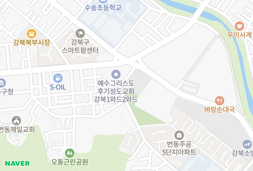 서울특별시 강북구 번동 빌드아르떼 위치·실거래 시세 지도