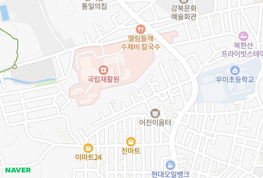 서울특별시 강북구 수유동 훼밀리 위치·실거래 시세 지도