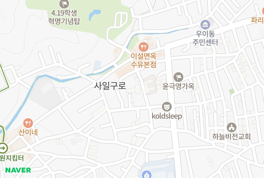 서울특별시 강북구 수유동 북한산스카이뷰 위치·실거래 시세 지도