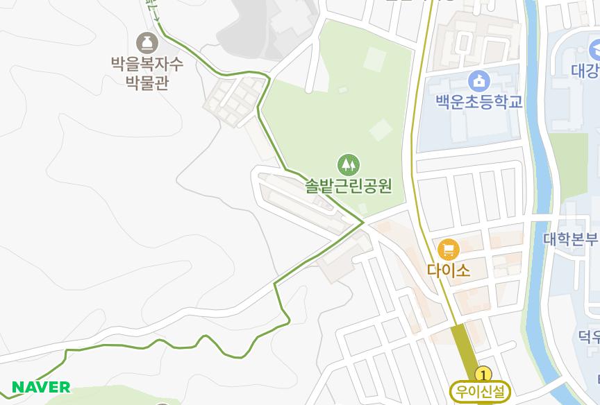 서울특별시 강북구 우이동 성원그린 위치·실거래 시세 지도