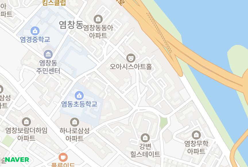 서울특별시 강서구 염창동 염창3차보람 위치·실거래 시세 지도