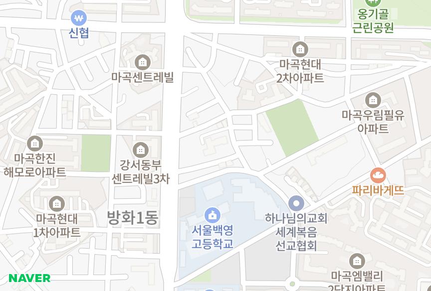 서울특별시 강서구 마곡동 마곡승윤노블리안 위치·실거래 시세 지도