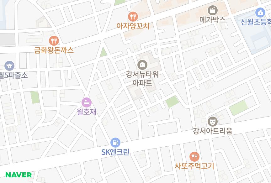 서울특별시 강서구 화곡동 화곡1차보람더하임 위치·실거래 시세 지도