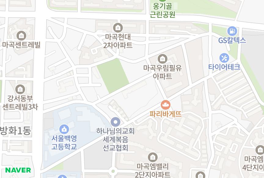 서울특별시 강서구 마곡동 마곡태승훼미리 위치·실거래 시세 지도