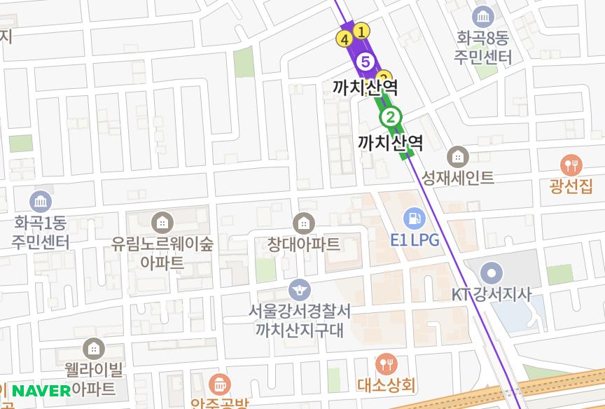 서울특별시 강서구 화곡동 GMValley 위치·실거래 시세 지도