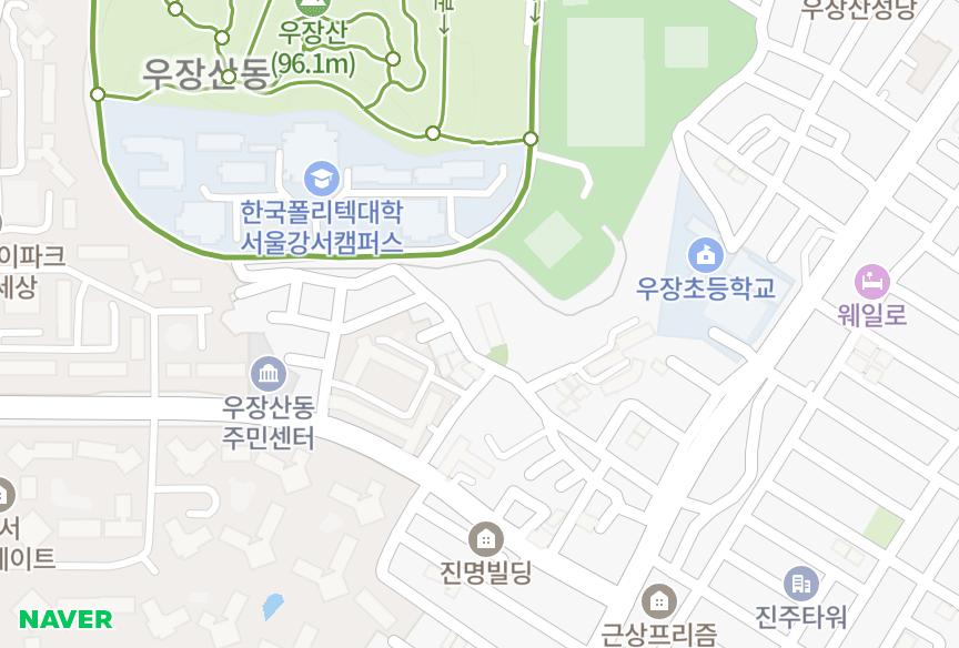 서울특별시 강서구 화곡동 호용그린피아 위치·실거래 시세 지도