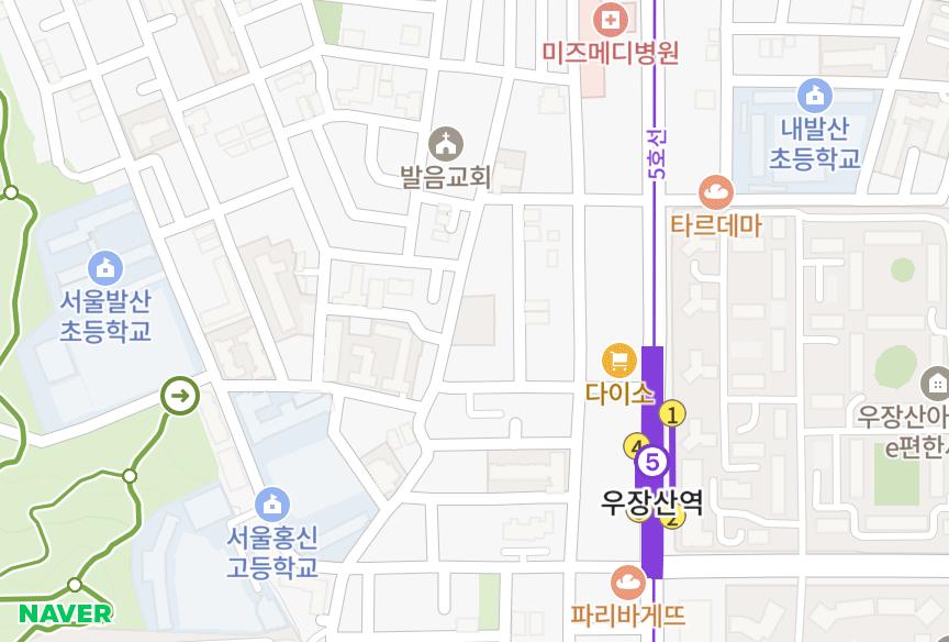 서울특별시 강서구 내발산동 강성레스트빌 위치·실거래 시세 지도