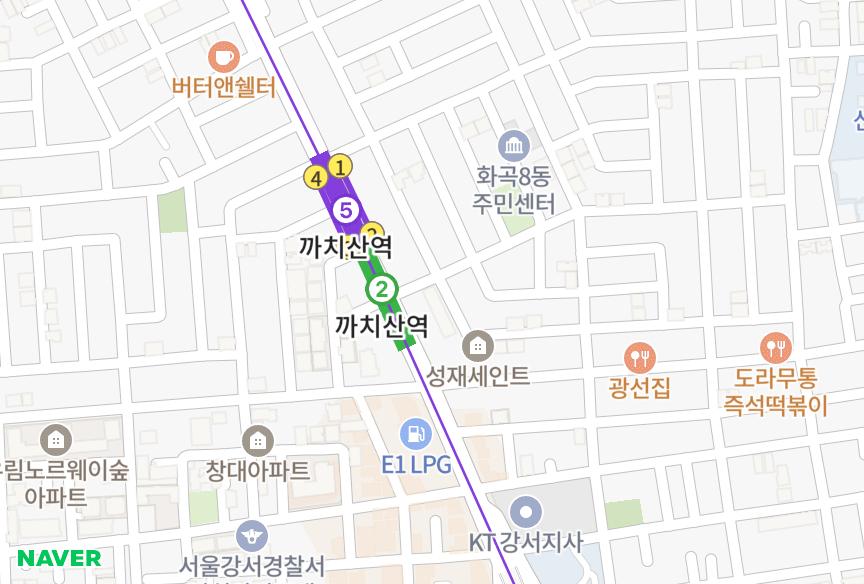 서울특별시 강서구 화곡동 근상프리즘아파트(342-35번지) 위치·실거래 시세 지도