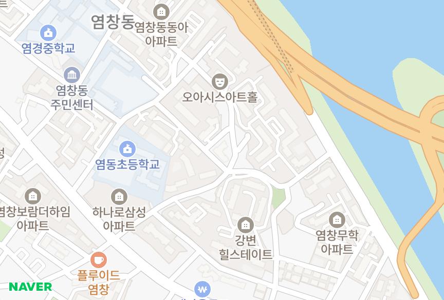 서울특별시 강서구 염창동 이너스5차동진 위치·실거래 시세 지도