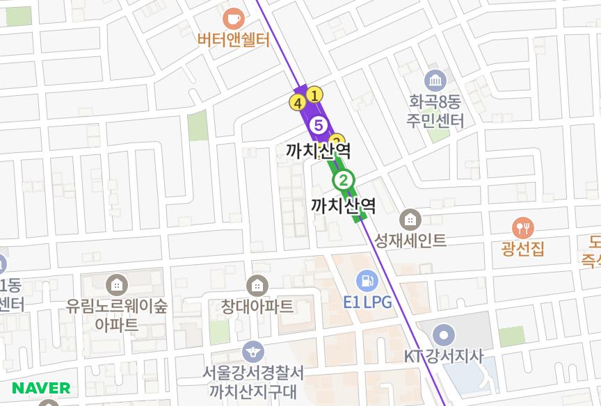 서울특별시 강서구 화곡동 계명아파트(다동) 위치·실거래 시세 지도