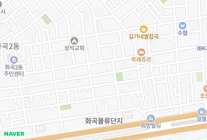 서울특별시 강서구 화곡동 그라비스 위치·실거래 시세 지도