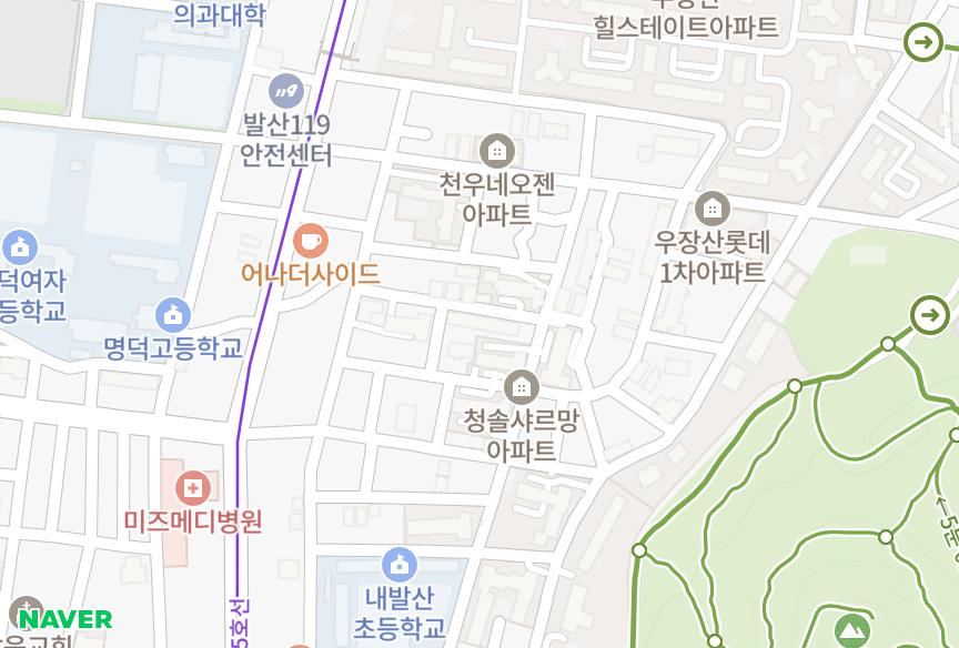 서울특별시 강서구 내발산동 신세계 위치·실거래 시세 지도