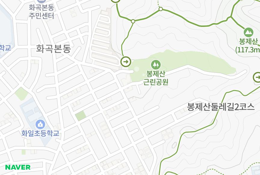 서울특별시 강서구 화곡동 계명가동 위치·실거래 시세 지도